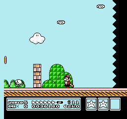 The ending fo 5-1 in the international release, where there is no pipe transition