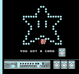 A star firework for getting 3 star cards while the graphics for '5up' are glitched